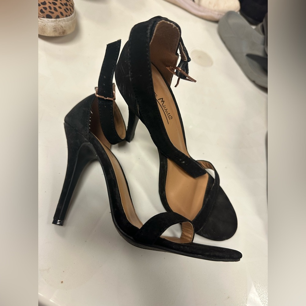 Elegant Black High Heels